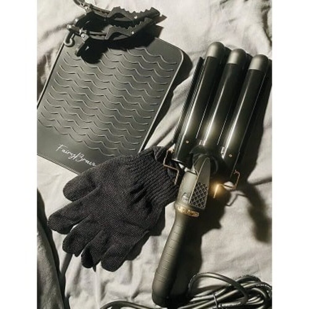 Trendy Triple Barrel Hair Waver - Crimper Wand for Beachy Waves